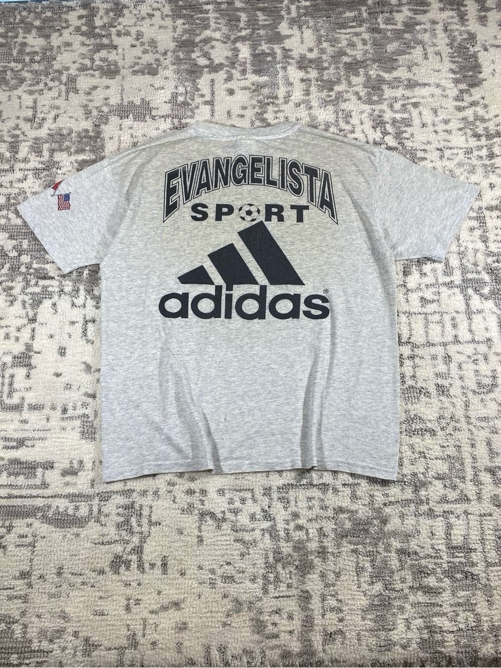 Vintage 90s Adidas Laval Soccer Cup Tee Shirt